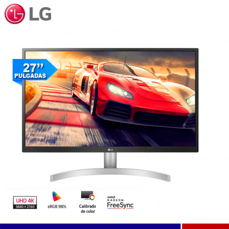 LG 27UL650-W - Monitor 4K UHD 27 pulgadas, Panel IPS: 3840x2160