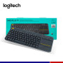 TECLADO LOGITECH K400 PLUS WIRELESS TOUCH BLACK