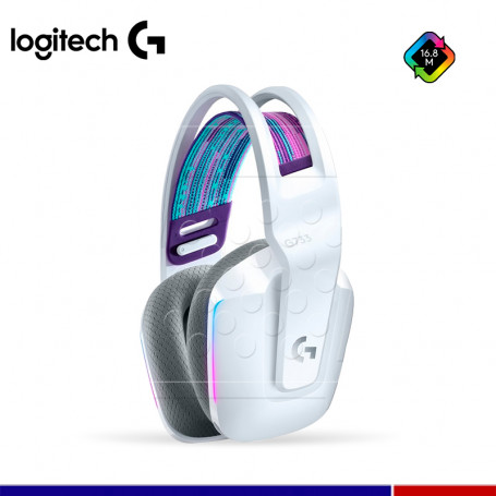 Auriculares Logitech G733 Lightspeed White RGB Wireless Gaming Headset PC -  Gezatek Computación