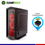CASE GAMING GAMEMAX ASGARD LED ROJO F/GE550