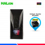 CASE GAMER HALION FALCON, F/500W, RGB, V/TEMPLADO