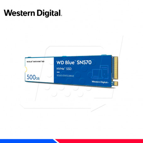 SSD WESTERN DIGITAL BLUE SN570, 500GB M.2 PCIe NVME