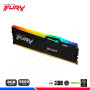 MEM. RAM KINGSTON FURY BEAST RGB, 8GB DDR5 5600 MHZ.