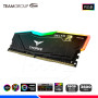 KIT MEM. RAM TEAMGROUP T-FORCE DELTA RGB 16GB (2x8GB) DDR4 3600 MHZ.