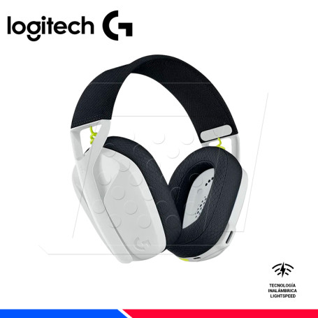 Auricular Gamer Logitech G435 Inalambrico Con Microfono Lightspeed Wireless  Headset White