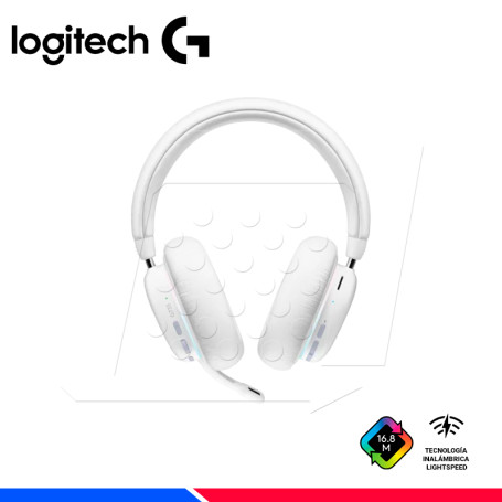 Auriculares Gamer inalambricos Logitech G735 - White Mist - tamaño co