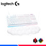 TECLADO MECANICO LOGITECH G713, LINEAR, SWITCH GX RED, RGB, WHITE