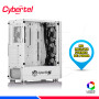 CASE CYBERTEL STRIKER WHITE CBX5013, V/TEMPLADO, LUCES RAINBOW