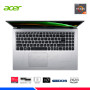 LAPTOP ACER ASPIRE 3 A315-23-R22X, AMD RYZEN 3 3250U, 8GB RAM, SSD 256GB, 15.6"