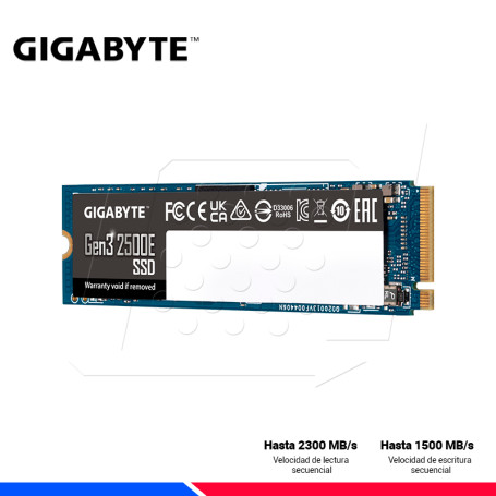 GIGABYTE M.2 SSD 500GB Key Features