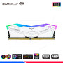 MEM RAM TEAMGROUP T-FORCE DELTA RGB, WHITE, 16GB DDR5 5200 MHZ.