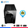 CASE ANTRYX FX 900 BLACK, V/TEMPLADO, FAN x4 ARGB, USB TIPO-C