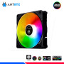 KIT ARGB ANTRYX LINK FAN LF120 BLACK, 120 x3, MODULAR, C/CONTROLADOR