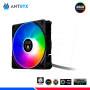 KIT ARGB ANTRYX LINK FAN LF120 BLACK, 120 x3, MODULAR, C/CONTROLADOR