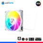 KIT ARGB ANTRYX LINK FAN LF120 WHITE, 120 x3, MODULAR, C/CONTROLADOR