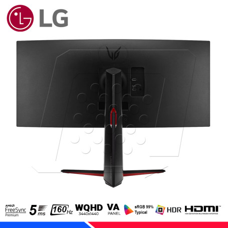 Monitor Curvo LG UltraWide QHD 34 3440x1440 LED VA