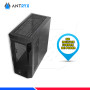 CASE ANTRYX FX 710 BLACK, USB TIPO C, V/TEMPLADO, ARGB