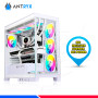 CASE ANTRYX FX 950 WHITE, ARGB, USB TIPO C, V/TEMPLADO