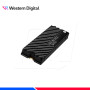SSD WESTERN DIGITAL BLACK SN750 C/DISIPADOR, 500GB NVME PCIe