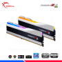 MEM. RAM G.SKILL TRIDENT Z5 RGB SILVER, 48GB (24x2) DDR5 8000 MHZ. CL40