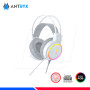 KIT GAMING ANTRYX GC-3100 X3 WHITE, TECLADO SWITCH RED, MOUSE, AURICULARES