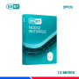 SOFTWARE ANTIVIRUS ESET NOD 32, EDICION 2024,12 MESES, 2PC