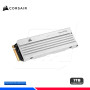 SSD CORSAIR MP600 PRO LPX, WHITE, 1TB, PCIe GEN 4 x4  NVMe M.2