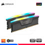 MEM. RAM CORSAIR VENGEANCE RGB, AMD, 32GB (16x2) DDR5 5200 MHZ