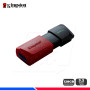 MEM. USB KINGSTON DATATRAVELER EXODIA M 128GB USB 3.2 ROJO