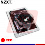 KIT CABLE LED NZXT SLEEVED 2MTS RED